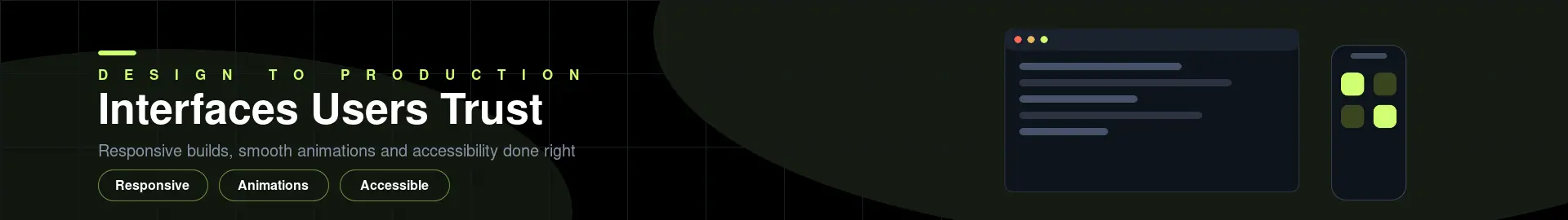 Pixel-perfect frontend interfaces